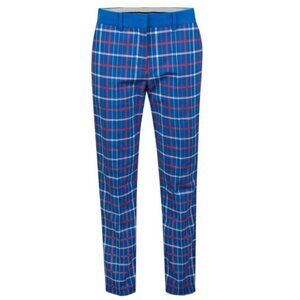 Tory Burch Sport Blue and Red Plaid Golf Pant Size 6